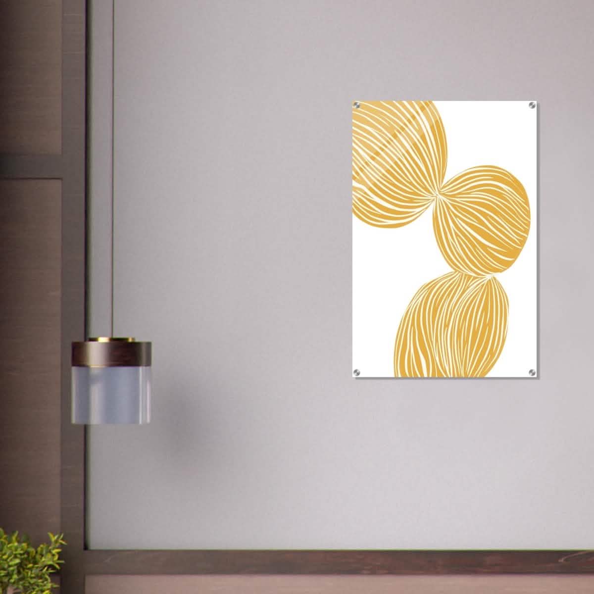 Da Vinci Contemporary Modern Wall Art - Acrylic Print - 60x90 cm / 24x36″ - 