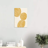 Da Vinci Contemporary Modern Wall Art - Wood Prints - 40x60 cm / 16x24″ - 20 mm