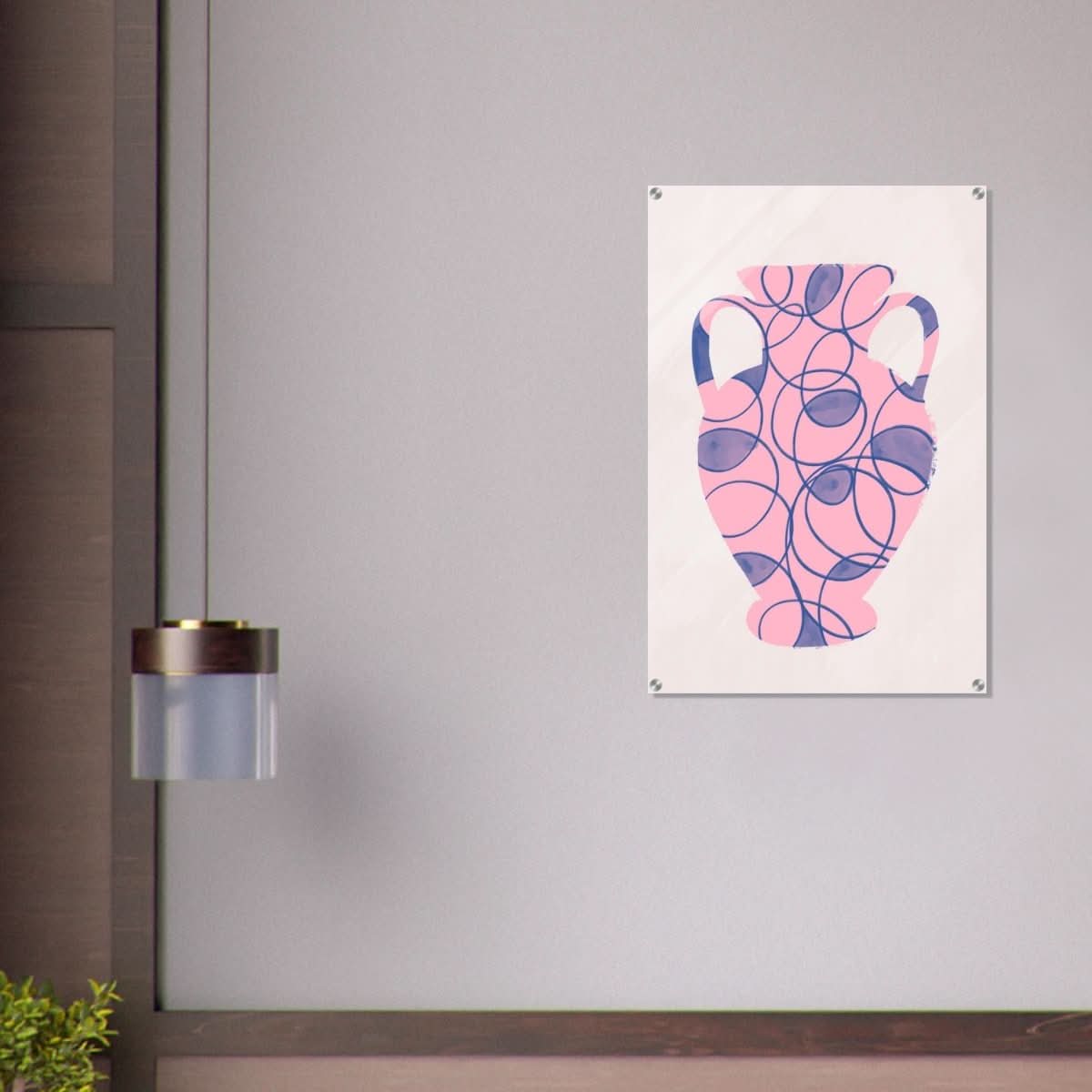 Da Vinci Contemporary Modern Wall Art - Acrylic Print - 60x90 cm / 24x36″ - 