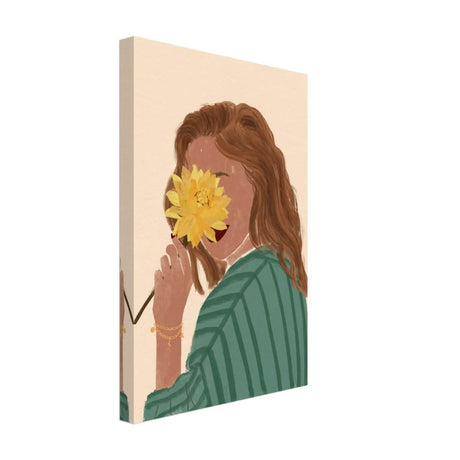 Da Vinci Contemporary Modern Wall Art - Canvas - 30x45 cm / 12x18″ - Thick