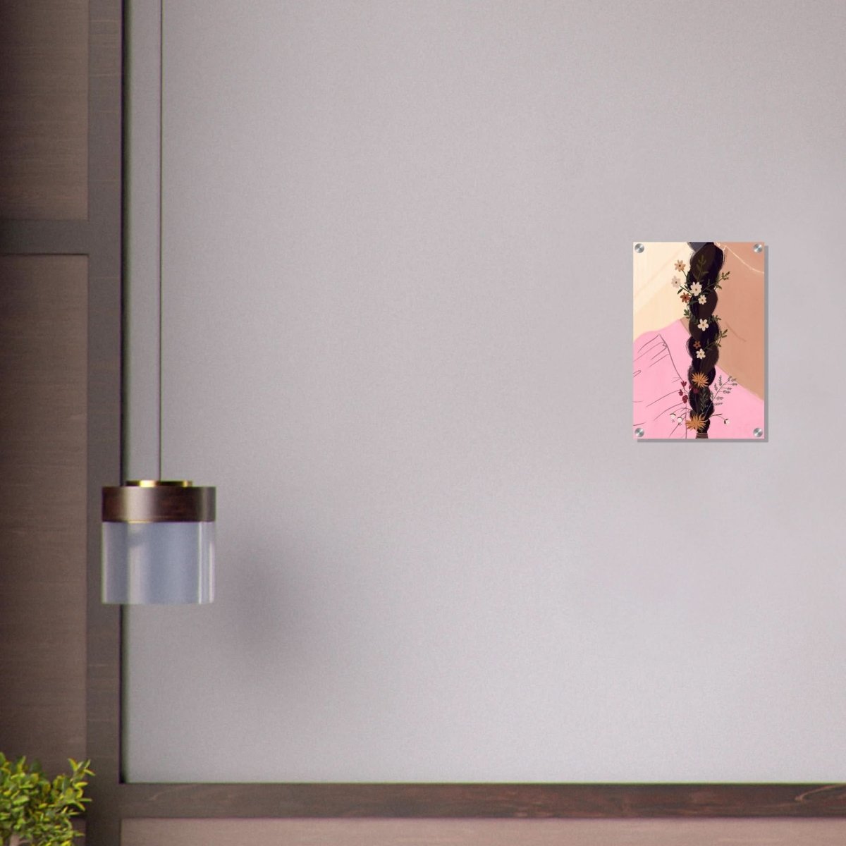Da Vinci Contemporary Modern Wall Art - Acrylic Print - 30x45 cm / 12x18″ - 