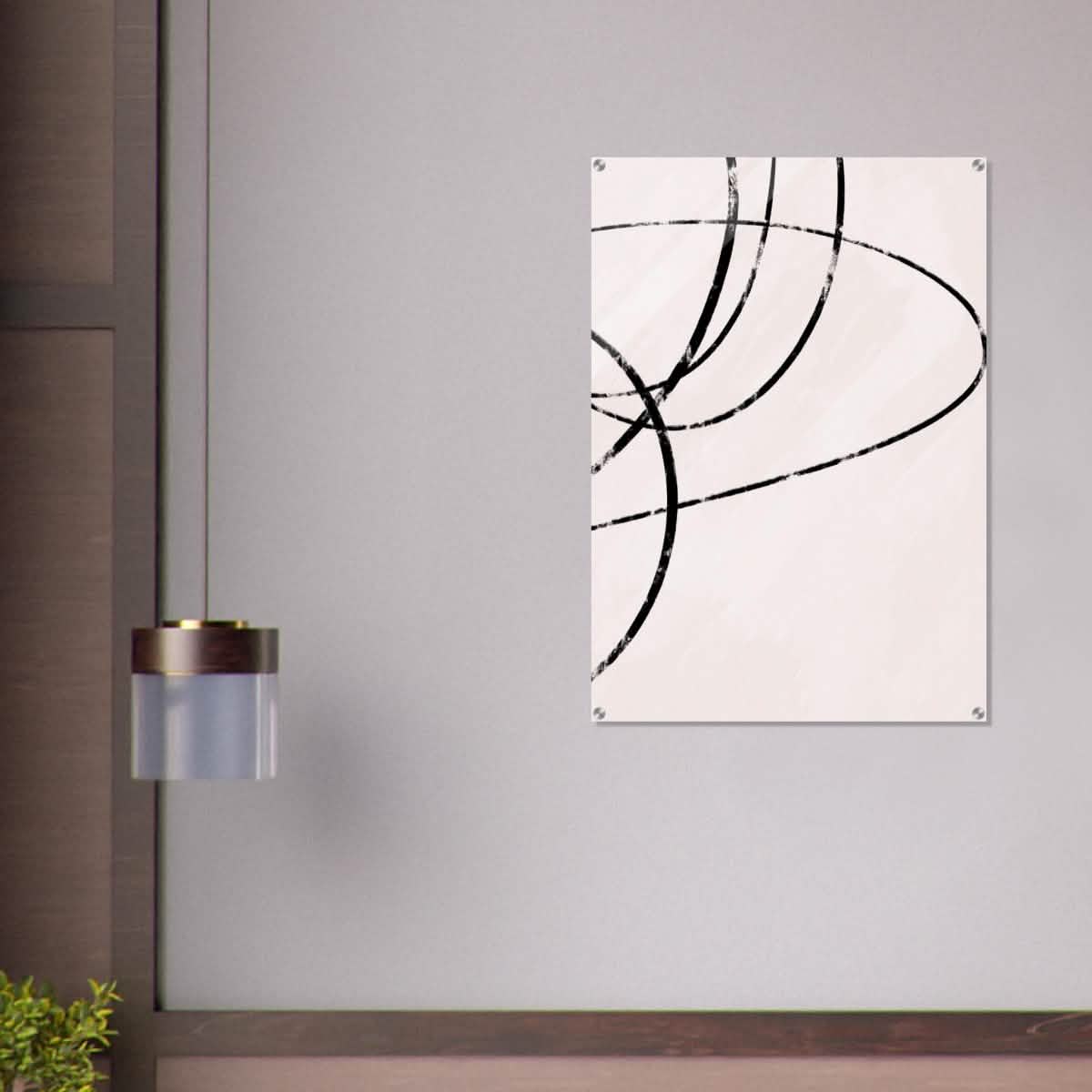 Da Vinci Contemporary Modern Wall Art - Acrylic Print - 70x100 cm / 28x40″ - 