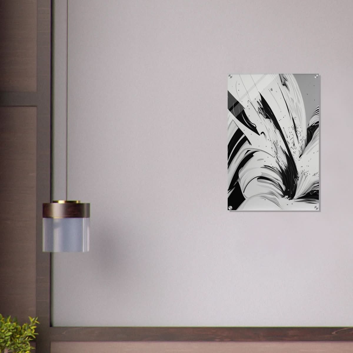 Da Vinci Contemporary Modern Wall Art - Acrylic Print - 50x75 cm / 20x30″ - 
