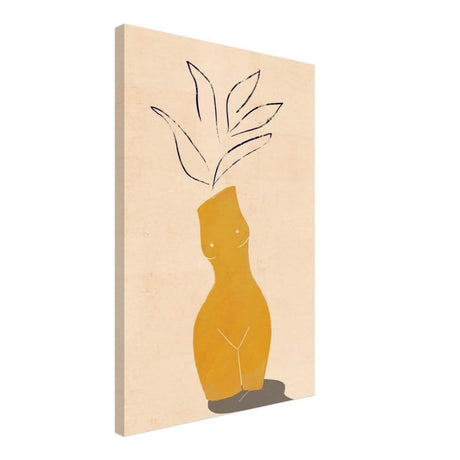 Da Vinci Contemporary Modern Wall Art - Canvas - 50x75 cm / 20x30″ - Thick