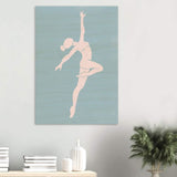 Da Vinci Contemporary Modern Wall Art - Wood Prints - 70x100 cm / 28x40″ - 10 mm