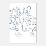 Da Vinci Contemporary Modern Wall Art - Aluminum Print - 30x45 cm / 12x18″ - 