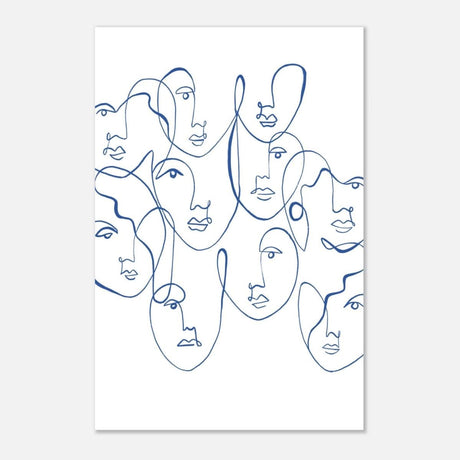 Da Vinci Contemporary Modern Wall Art - Aluminum Print - 30x45 cm / 12x18″ - 