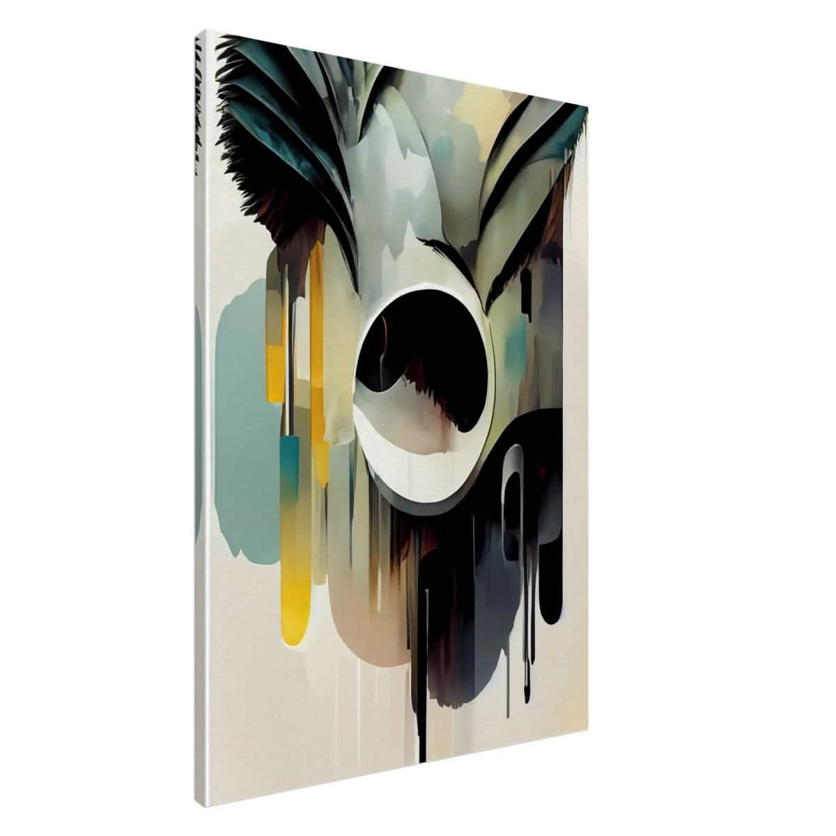 Da Vinci Contemporary Modern Wall Art - Canvas - 70x100 cm / 28x40″ - Slim