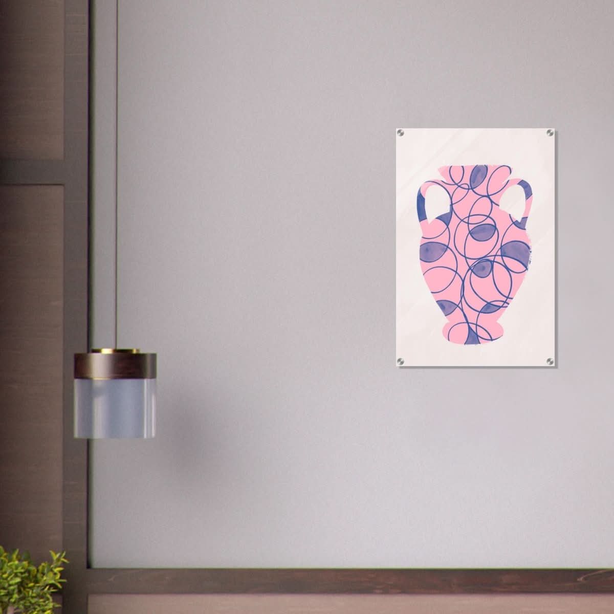 Da Vinci Contemporary Modern Wall Art - Acrylic Print - 50x75 cm / 20x30″ - 