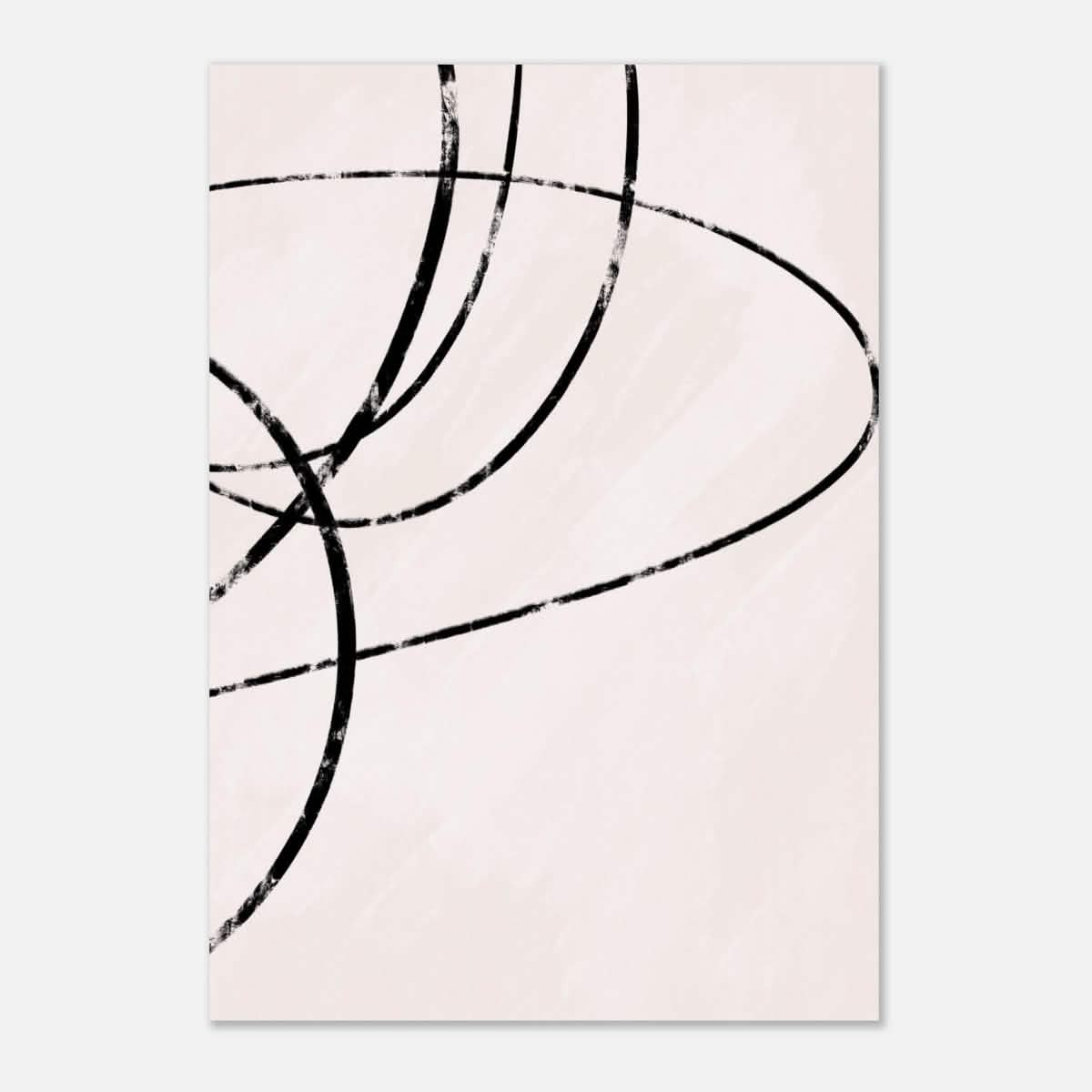 Da Vinci Contemporary Modern Wall Art - Aluminum Print - 70x100 cm / 28x40″ - 