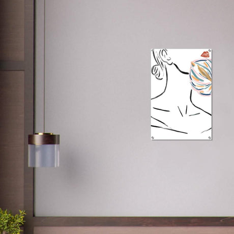 Da Vinci Contemporary Modern Wall Art - Acrylic Print - 50x75 cm / 20x30″ - 