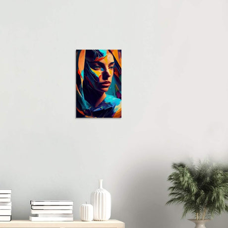 Da Vinci Contemporary Modern Wall Art - Wood Prints - 30x45 cm / 12x18″ - 20 mm