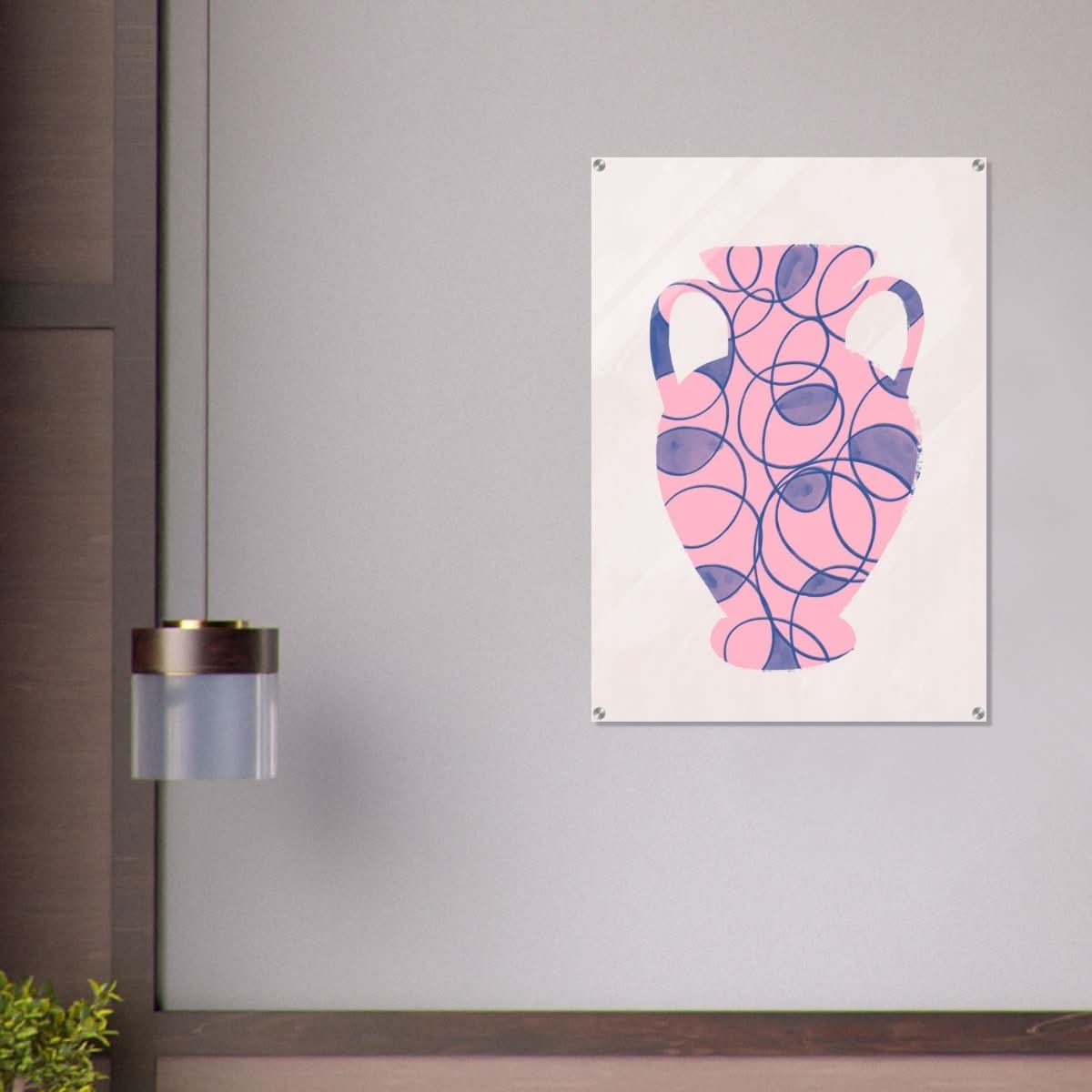 Da Vinci Contemporary Modern Wall Art - Acrylic Print - 70x100 cm / 28x40″ - 