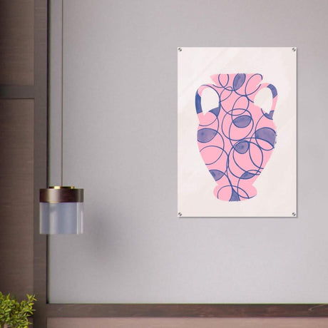 Da Vinci Contemporary Modern Wall Art - Acrylic Print - 70x100 cm / 28x40″ - 