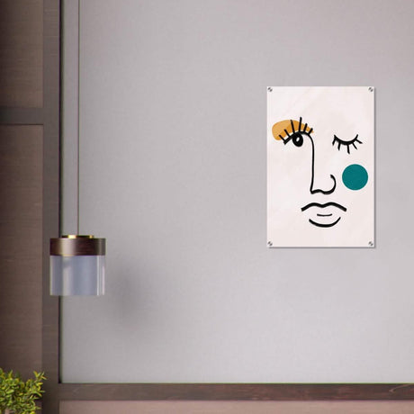 Da Vinci Contemporary Modern Wall Art - Acrylic Print - 50x75 cm / 20x30″ - 