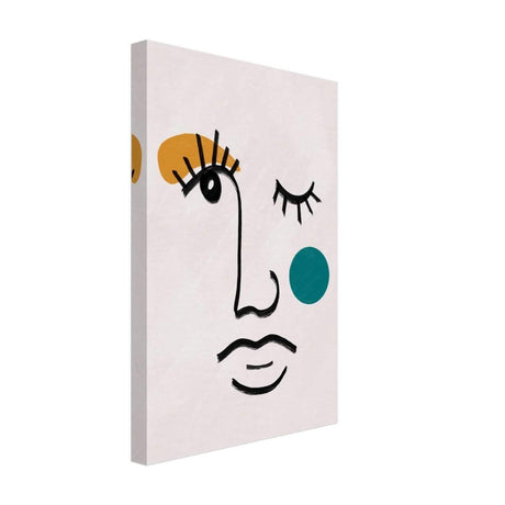 Da Vinci Contemporary Modern Wall Art - Canvas - 30x45 cm / 12x18″ - Thick