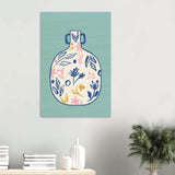 Da Vinci Contemporary Modern Wall Art - Wood Prints - 60x90 cm / 24x36″ - 20 mm