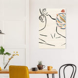 Da Vinci Contemporary Modern Wall Art - Wood Prints - 60x90 cm / 24x36″ - 20 mm