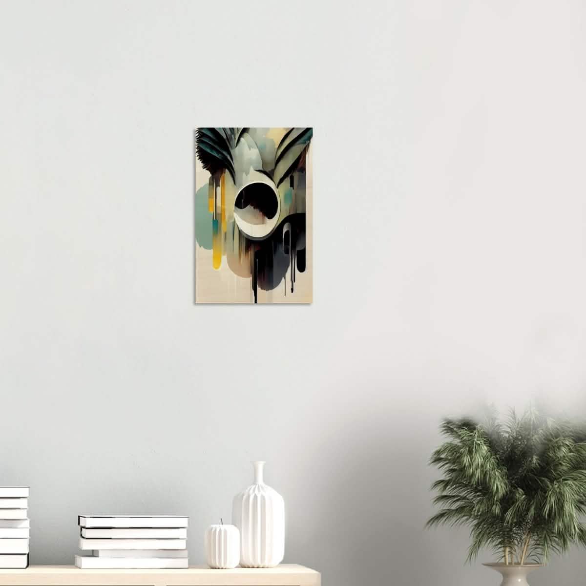 Da Vinci Contemporary Modern Wall Art - Wood Prints - 30x45 cm / 12x18″ - 10 mm