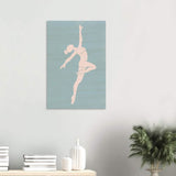 Da Vinci Contemporary Modern Wall Art - Wood Prints - 50x75 cm / 20x30″ - 20 mm