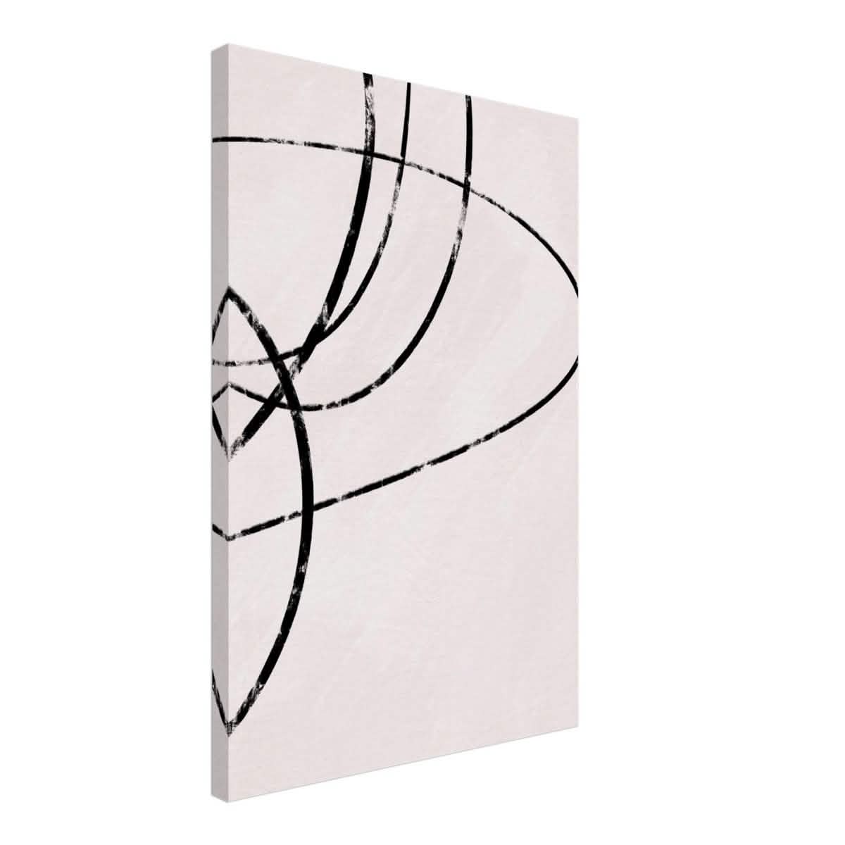 Da Vinci Contemporary Modern Wall Art - Canvas - 50x75 cm / 20x30″ - Thick