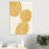 Da Vinci Contemporary Modern Wall Art - Wood Prints - 70x100 cm / 28x40″ - 10 mm