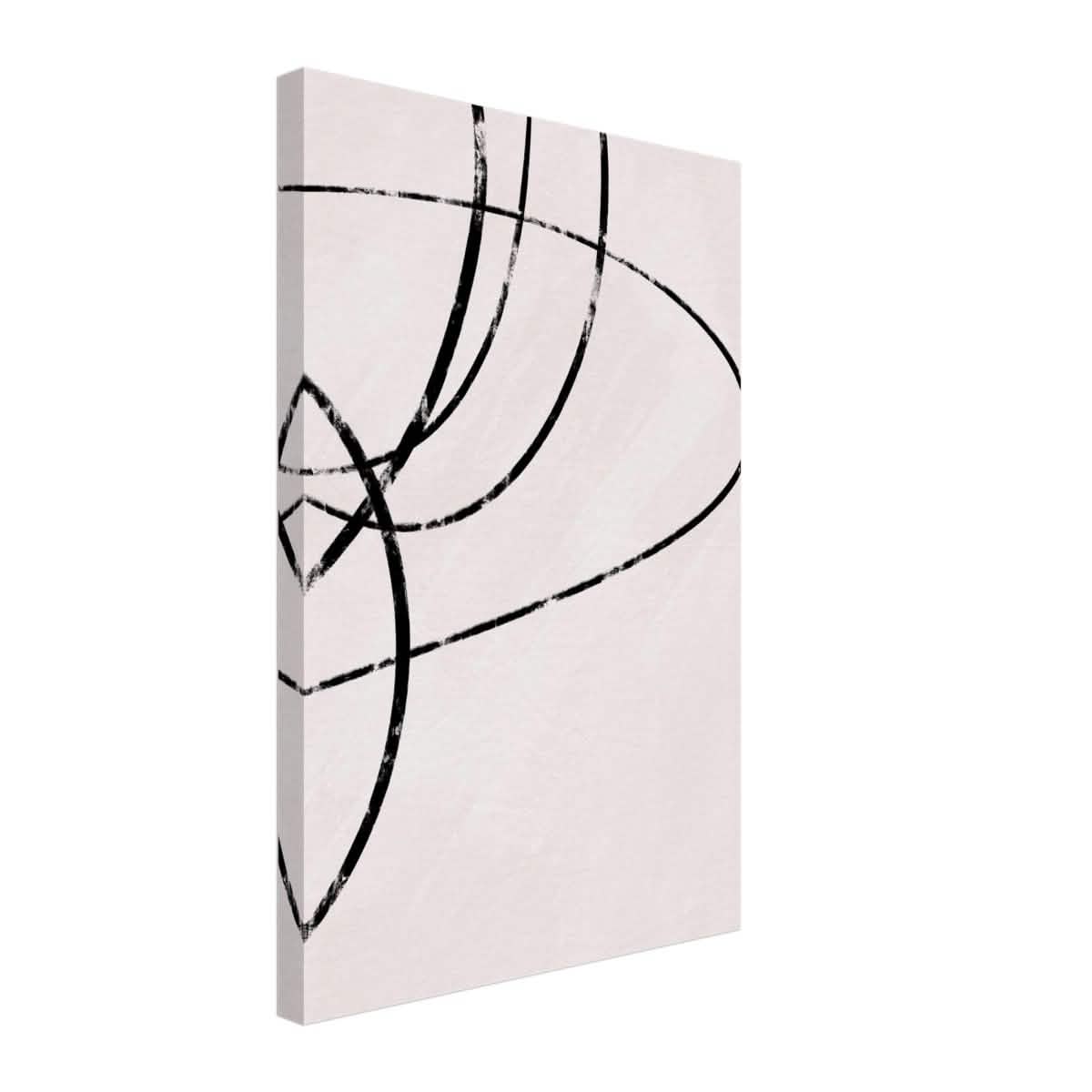 Da Vinci Contemporary Modern Wall Art - Canvas - 40x60 cm / 16x24″ - Thick