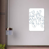 Da Vinci Contemporary Modern Wall Art - Acrylic Print - 60x90 cm / 24x36″ - 