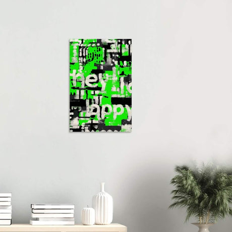 Da Vinci Contemporary Modern Wall Art - Wood Prints - 40x60 cm / 16x24″ - 10 mm