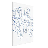 Da Vinci Contemporary Modern Wall Art - Canvas - 60x90 cm / 24x36″ - Slim