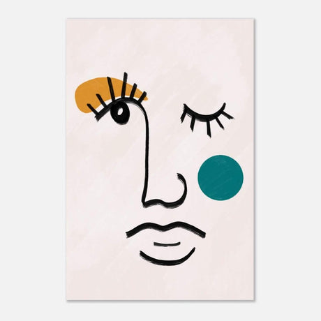 Da Vinci Contemporary Modern Wall Art - Aluminum Print - 40x60 cm / 16x24″ - 