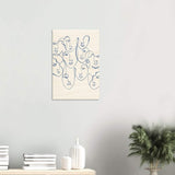 Da Vinci Contemporary Modern Wall Art - Wood Prints - 40x60 cm / 16x24″ - 10 mm