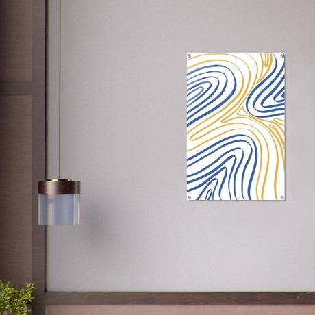 Da Vinci Contemporary Modern Wall Art - Acrylic Print - 60x90 cm / 24x36″ - 