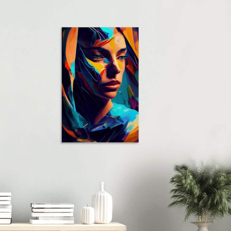 Da Vinci Contemporary Modern Wall Art - Wood Prints - 50x75 cm / 20x30″ - 10 mm