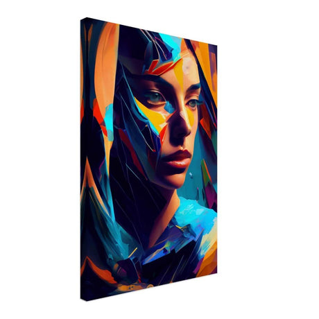 Da Vinci Contemporary Modern Wall Art - Canvas - 40x60 cm / 16x24″ - Slim