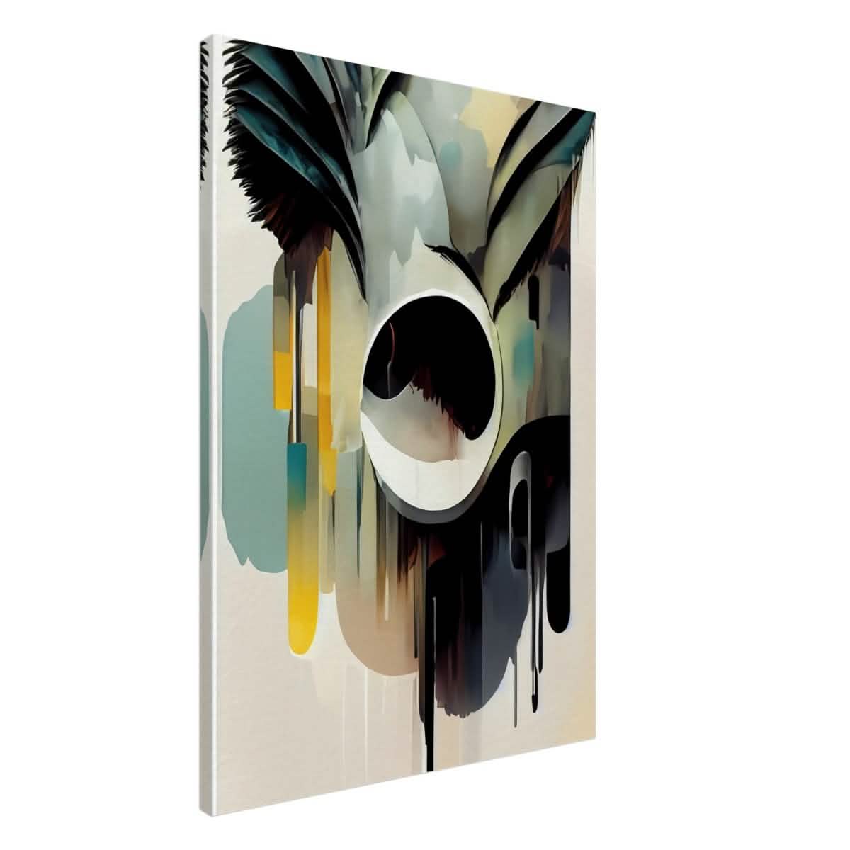 Da Vinci Contemporary Modern Wall Art - Canvas - 70x100 cm / 28x40″ - Thick