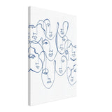 Da Vinci Contemporary Modern Wall Art - Canvas - 40x60 cm / 16x24″ - Slim