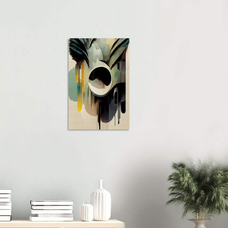 Da Vinci Contemporary Modern Wall Art - Wood Prints - 40x60 cm / 16x24″ - 10 mm