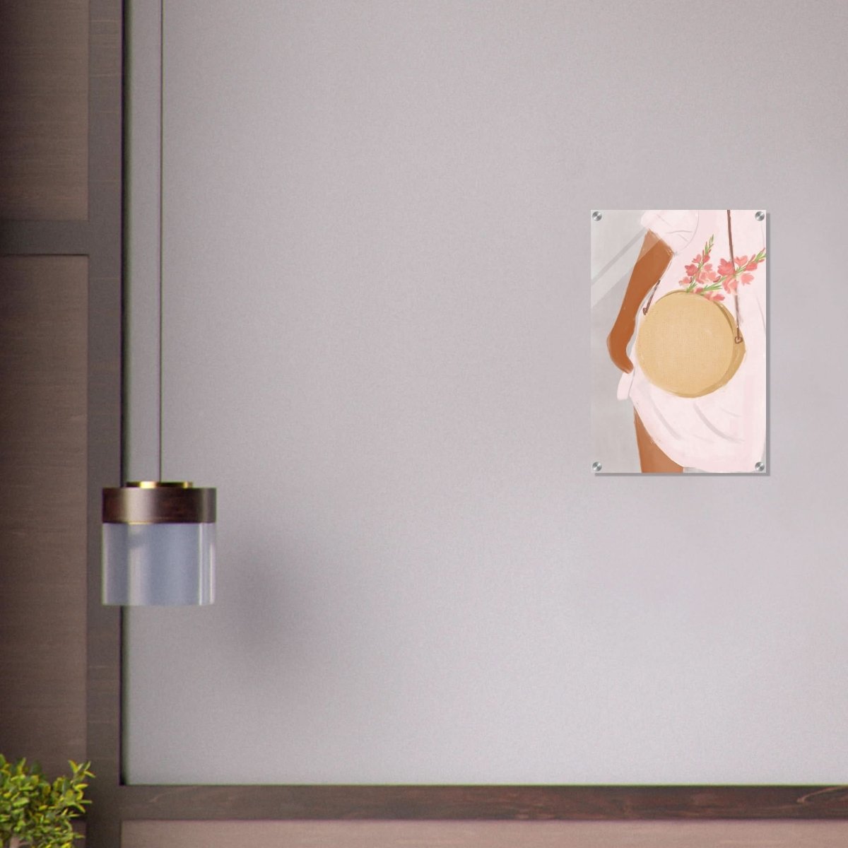 Da Vinci Contemporary Modern Wall Art - Acrylic Print - 40x60 cm / 16x24″ - 