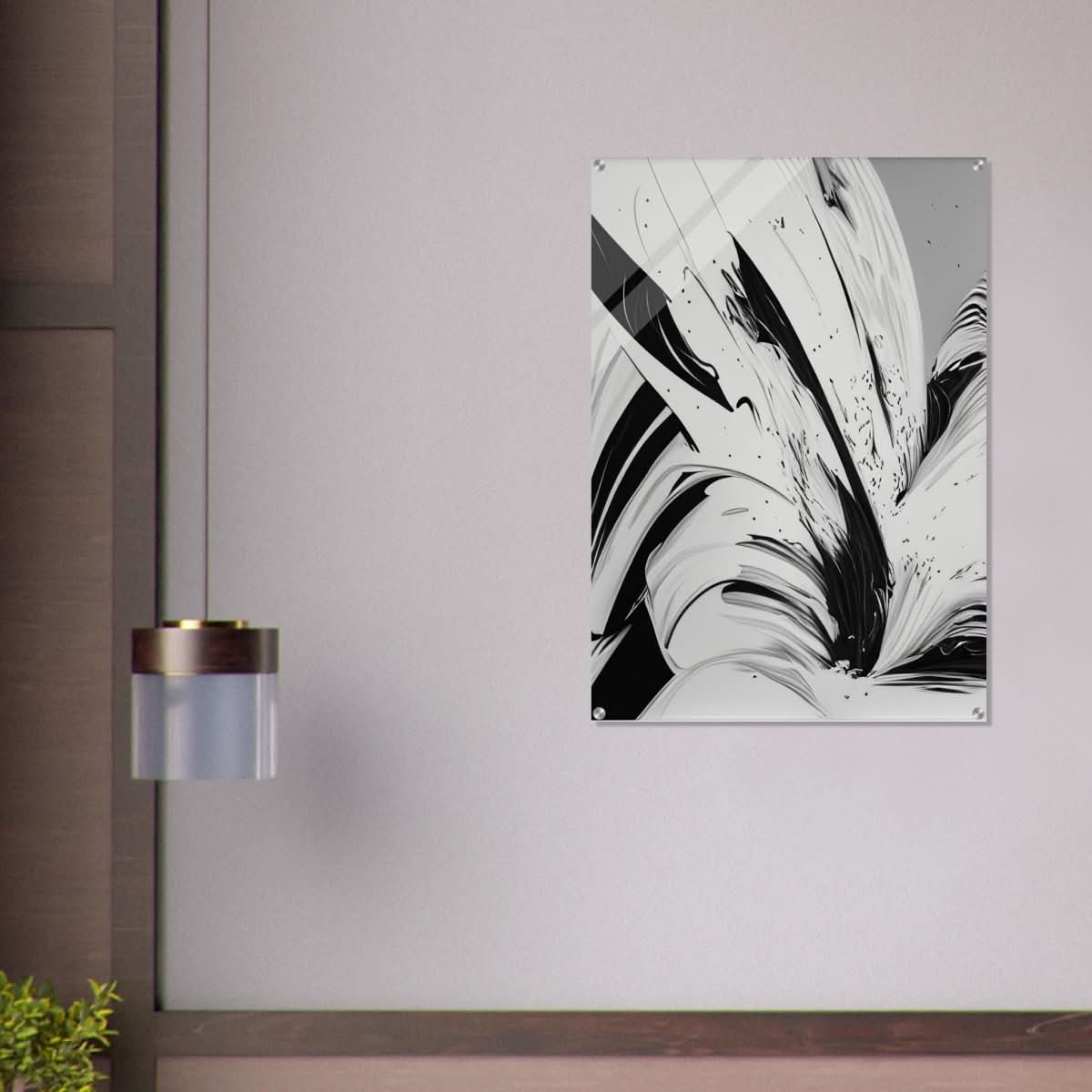 Da Vinci Contemporary Modern Wall Art - Acrylic Print - 70x100 cm / 28x40″ - 