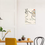 Da Vinci Contemporary Modern Wall Art - Wood Prints - 40x60 cm / 16x24″ - 10 mm