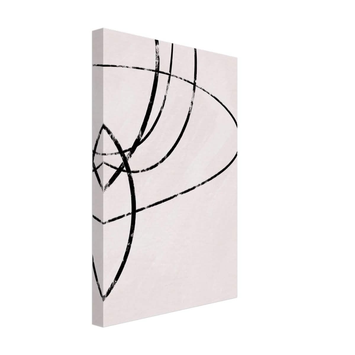 Da Vinci Contemporary Modern Wall Art - Canvas - 30x45 cm / 12x18″ - Thick