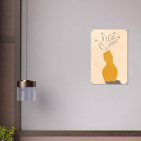 Da Vinci Contemporary Modern Wall Art - Acrylic Print - 50x75 cm / 20x30″ - 