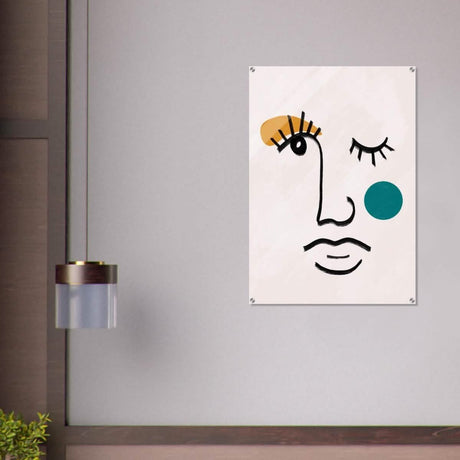 Da Vinci Contemporary Modern Wall Art - Acrylic Print - 70x100 cm / 28x40″ - 