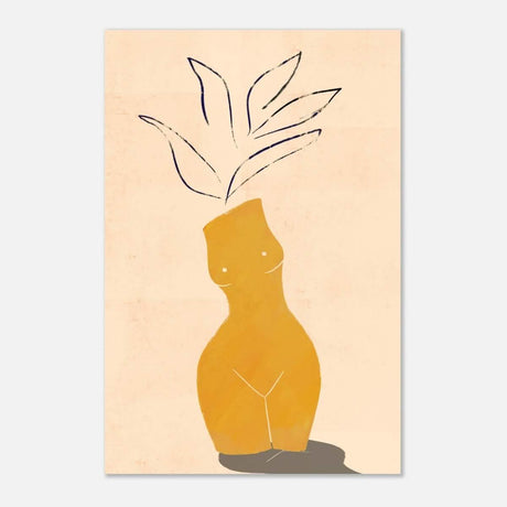 Da Vinci Contemporary Modern Wall Art - Aluminum Print - 40x60 cm / 16x24″ - 