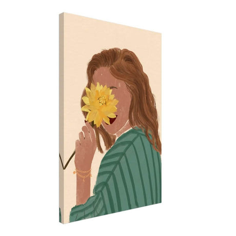 Da Vinci Contemporary Modern Wall Art - Canvas - 50x75 cm / 20x30″ - Thick