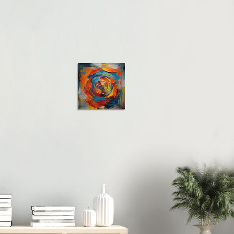 Da Vinci Contemporary Modern Wall Art - Wood Prints - 30x30 cm / 12x12″ - 20 mm