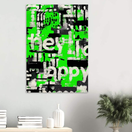 Da Vinci Contemporary Modern Wall Art - Wood Prints - 70x100 cm / 28x40″ - 10 mm