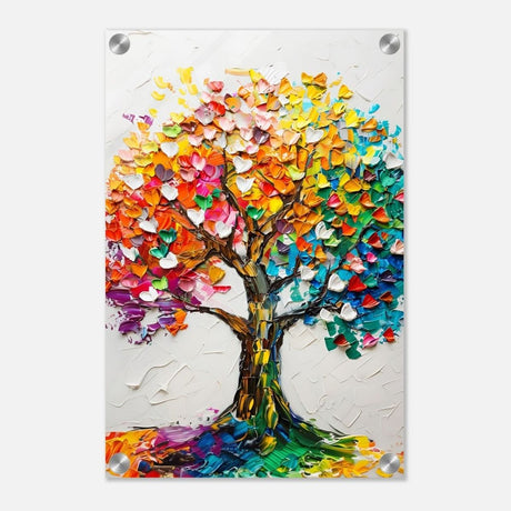 Da Vinci Contemporary Nature Art Wall art print | Modern Art - Acrylic Print - 30x45 cm / 12x18″ - 