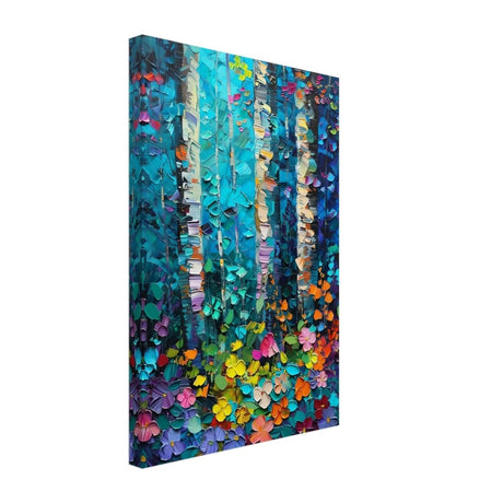 Da Vinci Contemporary Nature Art Wall art print | Modern Art - Canvas - 30x45 cm / 12x18″ - 